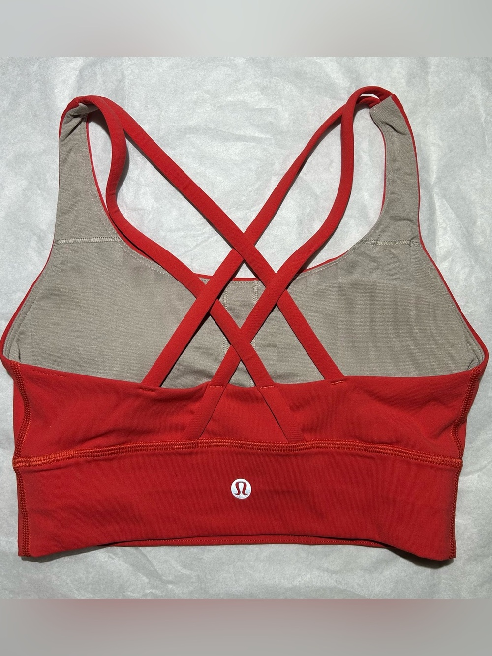 lululemon athletica Coral Crisscross Sports Bra Tank